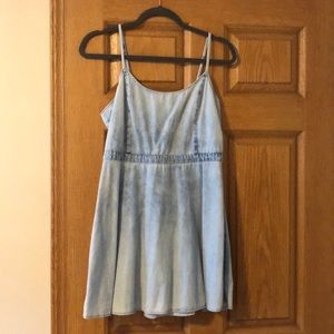 Lightweight denim dress